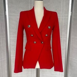 Veronica Beard Red Miller Dickey Jacket sz 2